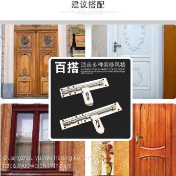 Rongxin Stainless Steel Bolt Lock Lock Door Lock Lock Door Lock Door Lock Door Lock Door Safety Lock Big Bolt Home Insta photo-5