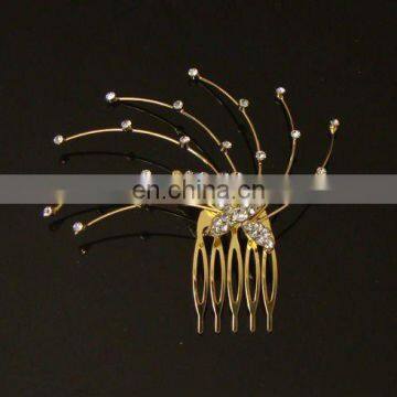 fashion rhinestone bridal hair comb