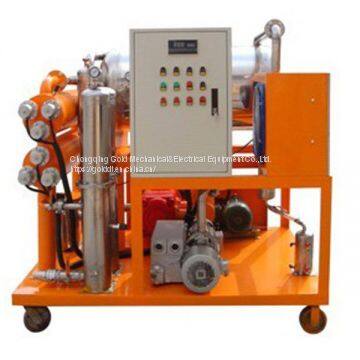 ZJC-R High Efficiency Vacuum Lubricating Oil recycling machine