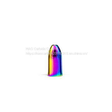 Tungsten Worm Weight in Rainbow photo-2