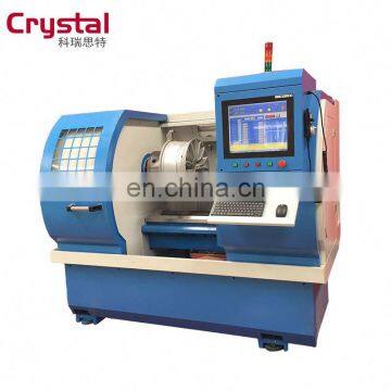 Horizontal Alloy Wheel Cnc Lathe Machine for Repairing WRM26H One Year Warranty CE