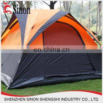 3 - 4 person orange camping family tent luxury campingtent for sale