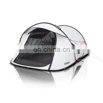 Outdoor Hik Custom White Polyester Waterproof  Tent