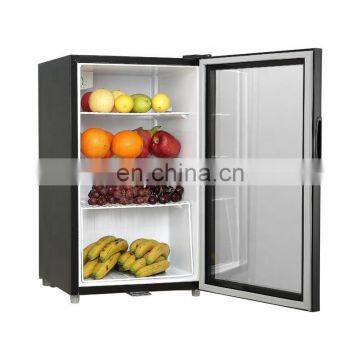 IS-SC-90 High-Efficiency Energy-Saving Black White Display Glass Cabinet Single Door Refrigerated Display Cabinet photo-2