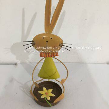 Rabbit candleholder