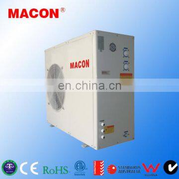 16.8 kw horizontal type Air to water swimming pool MACON heat pump water heater