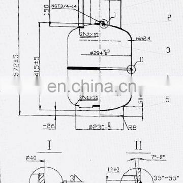 STECH 11kg Medium Gas Tank in Best Price