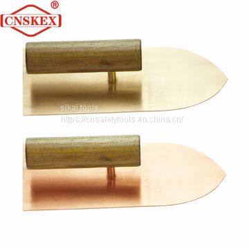 Trowel Bricklay\'s non-spark sikai toos cutting tools 200*90mm Al-cu