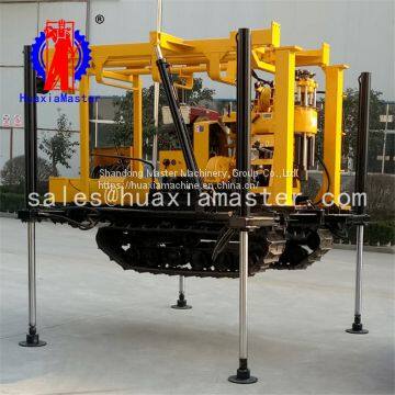 Portable Crawler Type Easy to Start Without Hurting the Road Surface Rig Hydraulic Slide Frame Type Water Well High Support Leg photo-4