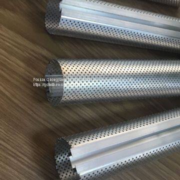 For Hotel Facade / Pillar Decoration Aluminum Round Pipe 1 Inch Round Aluminum Tubing