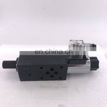 Hydraulic Modular Electromagnetic speed control valve Solenoid flow control valve with pressure compensation MFST MFS 02 03-D2