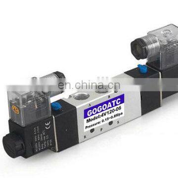 5/2way pneumatic solenoid valve 4v330-10 air solenoid valve