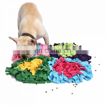 Factory Wholesale Pet Feeding Mat Pet Dog Sniffing Training Mat  Pad