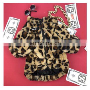 Dog Clothes Spring Autumn Leopard Print Coat Corgi Teddy Schnauzer Pomeranian Clothing photo-3