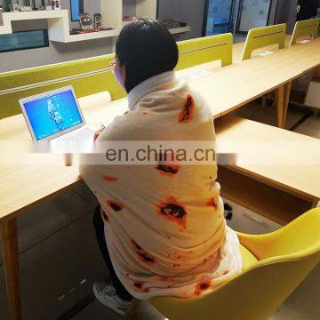 7 Foot Diameter 84 Inches 300 GSM Fabric Plush Giant Tortilla Novelty Adult Burrito Style Blanket photo-7