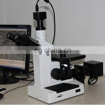 4XB Binocular Inverted Metallurgical Microscope With Scanning Electronic Eyepiece photo-5