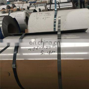 Aisi304 316l 321 Stainless Steel Coil/sheet SB Surface 0.5mm With PVC Film Price per kg