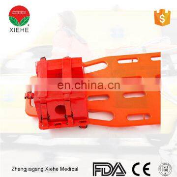 First aid ambulance rescue plastic spine board stretcher