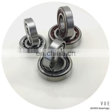 Stainless steel bearing, series 7000 to 7300 single row Angular Contact Ball Bearing size