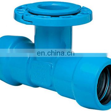 Ductile Iron Double Socket Flange Tee