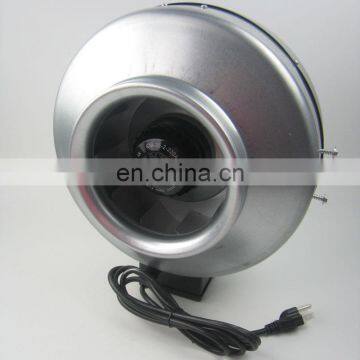 Round Air Filter Hydroponic Odor Control Inline Exhaust Fan Blower Activated Carbon Media Filter photo-4