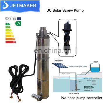 DC Brushless Solar Bore Pump Solar Water Pumps for Irrigation Deep Well Submersible Solar Power Water Pump photo-3
