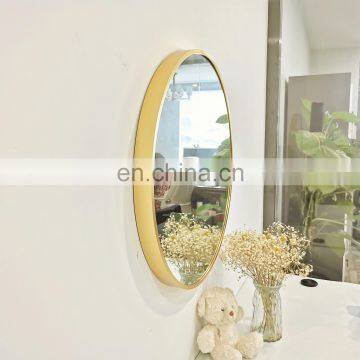 Luxury design decorative metal wall framed bathroom mirrors  for living room