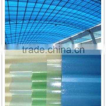 transparent corrugated FRP roofing sheets