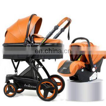 Purorigin Luxury Aluminum Alloy Lightweight Foldable Baby Stroller