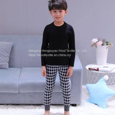 Children's Spring and Autumn Leggings Computer Jacquard Warm Leggings For Kids photo-2