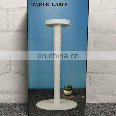 Hot Sale Hotel Deco LED Rechargeable Cordless Bedside Table Lamp photo-5