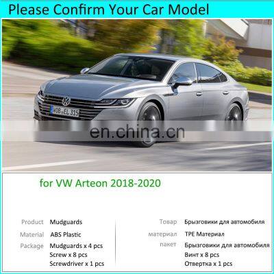 4 штуки задних брызговиков для автомобиля. Аксессуары для VW Volkswagen Arteon 2018, 2019, 2020 годов photo-2