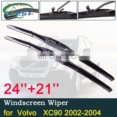 Car Wiper Blades Windshield Brushes for Volvo XC90 2002 2003 2004 Front Windscreen Wipers Car Accessories Stickers