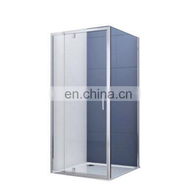 Sliding Shower Cabin Tempered Glass Black Quantity Acrylic Steel Stainless Frame Style House Modular Bathroom Hotel Color Tray