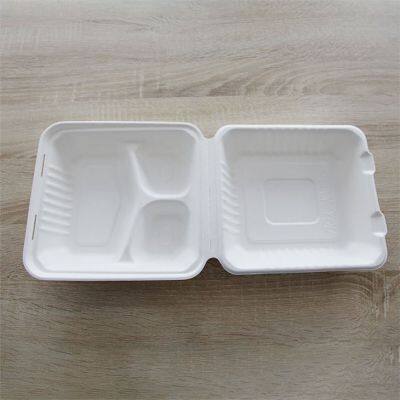 Eco Friendly Recyclable 3 Compartment Food Container photo-2