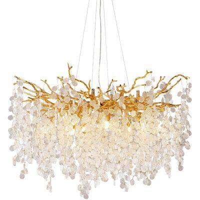Scandinavian Luxury Crystal Light Living Room Bedroom Chandelier Light photo-3
