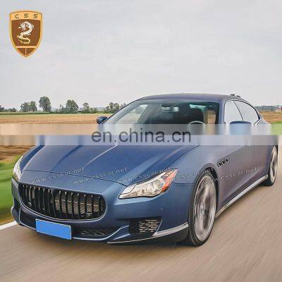 Big Promotions!! Carbon Fiber Trims Car Protector Front Bumper Lip Wrap Angle Suitable For Maserati Quattroporte Car Accessories