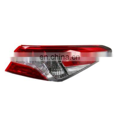 Factory Price Manufacturer Right Passenger Outer Tail lamp Side Replacement For 2017-2019 Toyota Camry SE LE DOT Approved