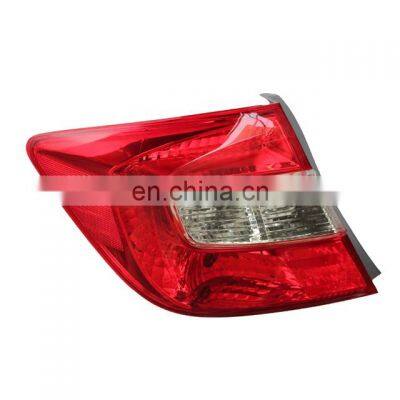 New outer Tail Lamp Brake Light Car Accessories Body Kits HO2801180 HO2800180 Car Light Lamp For CIVIC SEDAN 2012 DOT Approved