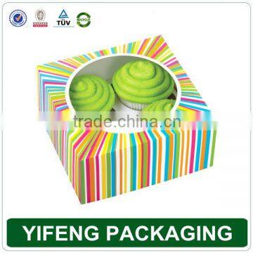Custom Macaroon Christmas Gift Cake Food Packaging Box photo-4