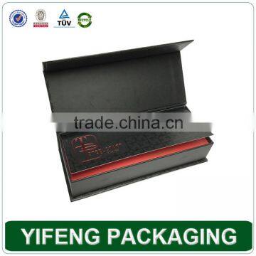 Black Matte Lamination Cardboard Printed Gift Magnet Paper Box photo-4