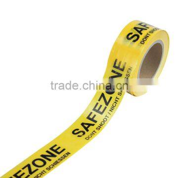 Hot Selling Non Adhesive Warning Tape With Word Safe Zone OP013-15 photo-3