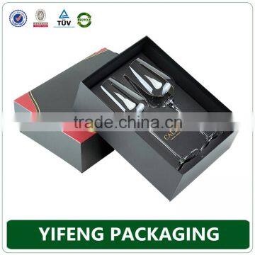 High Quality Customized Folding Luxury Wine Gift Box Custom Cardboard Wine Glass Packaging Box Wholesale Wine Storage Box photo-2