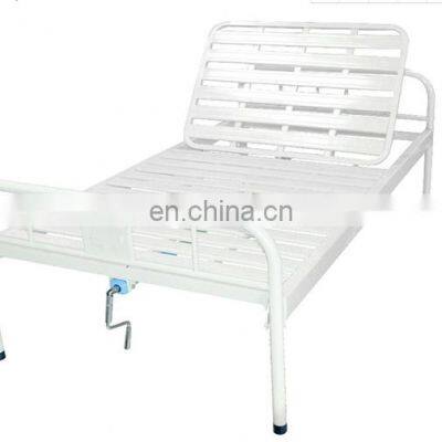 Hospital Furniture Metal material of headboard Single crank hospital bed