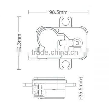 High Quality Car Lock Actuator For Santana With Strong Power Super Long Time photo-2