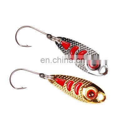 Spoon Fishing Lure 1.5g 2.5g 3.5g 5g Metal Bait Spinner Baits Fishing Tackle