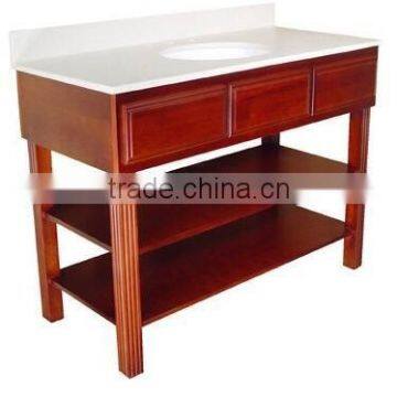 China Manufacturer Selling Birch Wood Vanity Cabinet photo-6