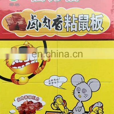 Best Sell High Quality Yellow Big Adhesive Rat Mouse Sticky Glue Trap Boards for House