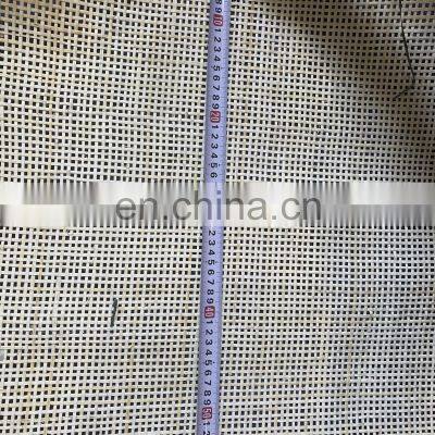 Vietnam High Quality Wholesale Natural Mesh Furniture Bleached Square Woven Rattan Cane Webbing