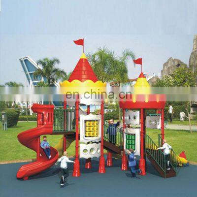 High quality children outdoor plastic slide for kids playground equipment